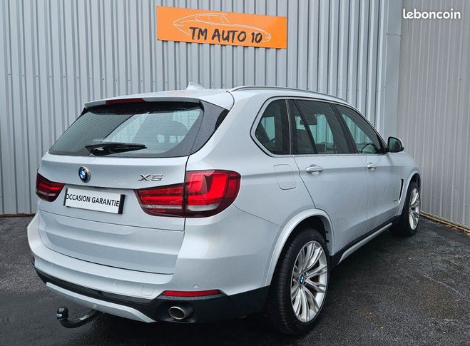 BMW X5 F15 X-Drive 30d 3.0 258CH BVA8 EXCLUSIVE Gris de 2016