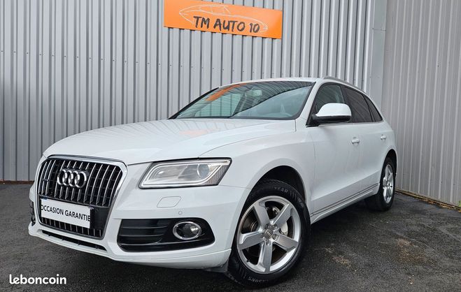 Audi Q5 3.0 V6 TDi 245CH QUATTRO AVUS S-TRONIC 2 Blanc de 2013