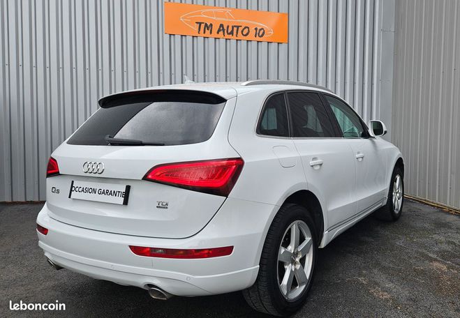 Audi Q5 3.0 V6 TDi 245CH QUATTRO AVUS S-TRONIC 2 Blanc de 2013