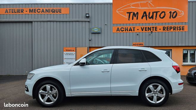 Audi Q5 3.0 V6 TDi 245CH QUATTRO AVUS S-TRONIC 2 Blanc de 2013