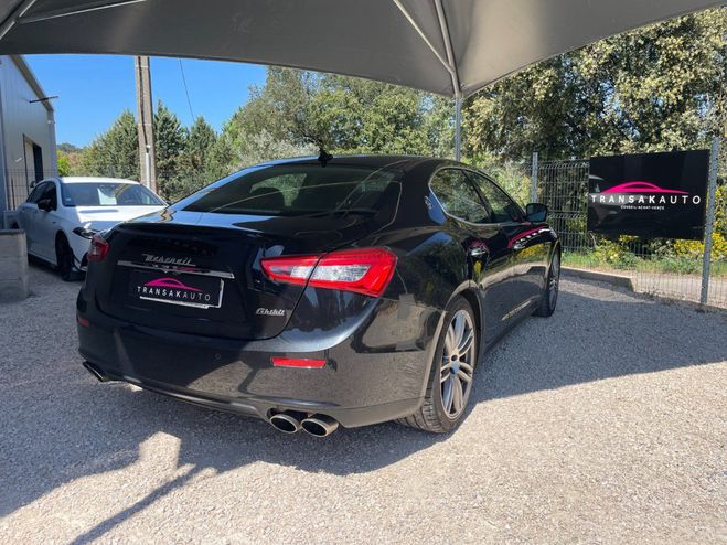 Maserati Ghibli 3.0D V6 275ch / Palettes F1 / Origine Fr Noir de 2016