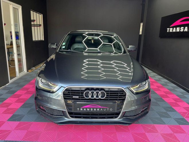 Audi A4 2L TDI 190 DPF Clean Diesel Quattro S Li Gris de 2014