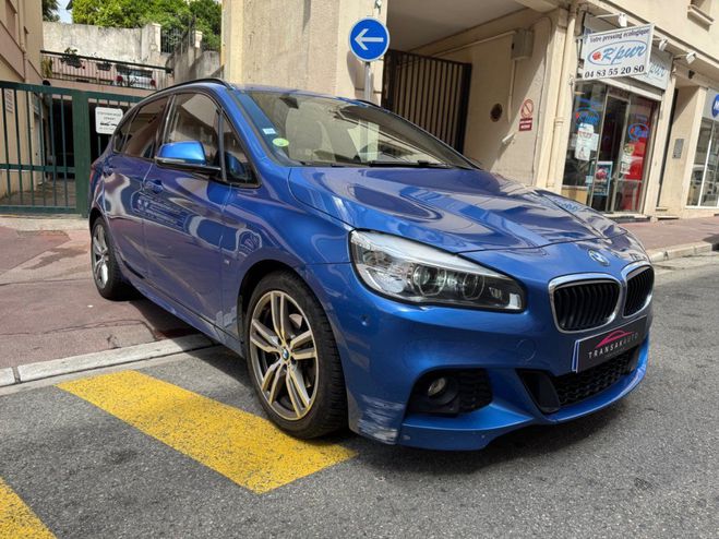 BMW Serie 2 Active Tourer F45 218d 2.0l 150 CV Bva M Bleu de 2016
