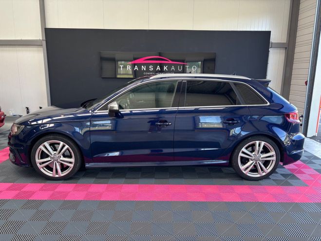 Audi S3 SPORTBACK 2.0 TFSI 300 Quattro S-Tronic  Bleu de 2014