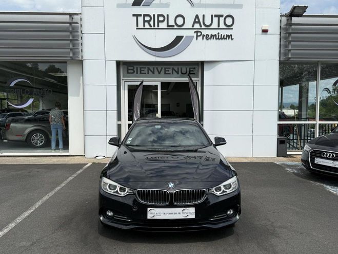 BMW Serie 4 420d Coup Luxury - BVA GPS + RADAR AR C NOIR de 2015