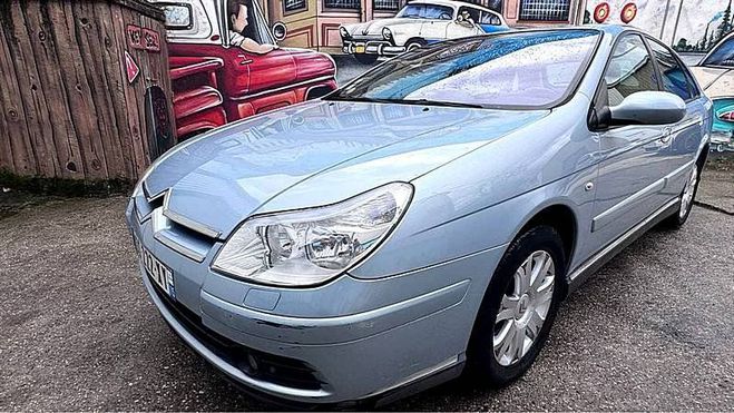 Citroen C5 2.0 HDI - 16V 136 CV Bleu Mtallis de 2007