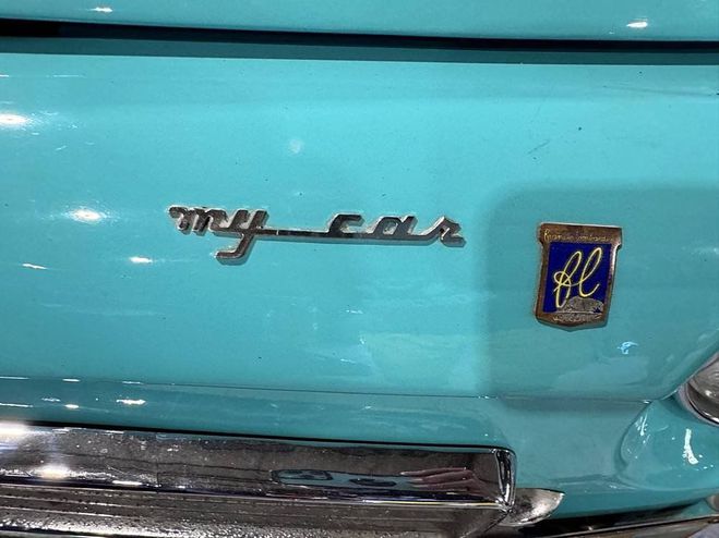 Fiat 500 FRANCIS LOMBARDI MY CAR TRES RARE Bleu de 1970