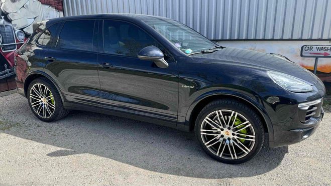 Porsche Cayenne 3.0 S E-Hybrid 2995cm3 416cv REPRISE POS Bleu Mtallis de 2016