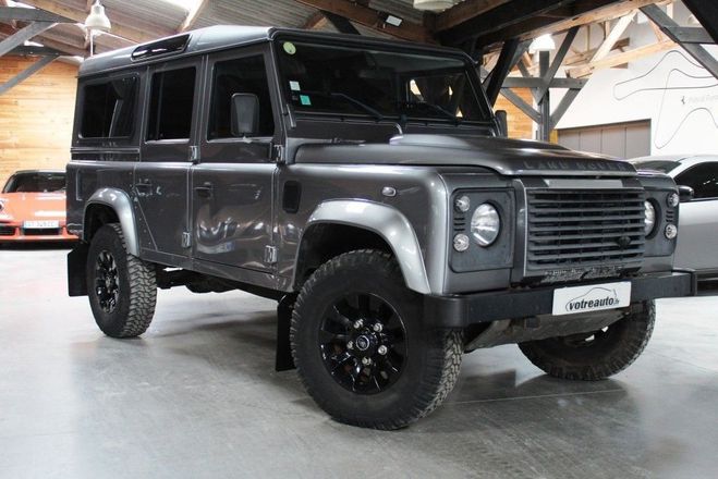 Land rover Defender II 110 2.4 TD4 122 STATION WAGON S Gris de 2011