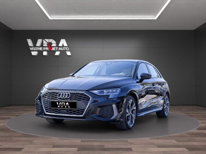 Audi A3 Sportback  40 TFSI e S line 204ch Hybri Noir de 2022