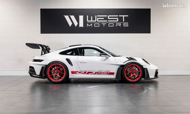 Porsche 911 992 GT3 525 ? Immat France Weissach Club Blanc de 2023