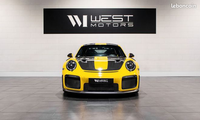 Porsche 911 991.2 GT2 3.8 700 ? Franaise Pack Weiss Jaune de 2018
