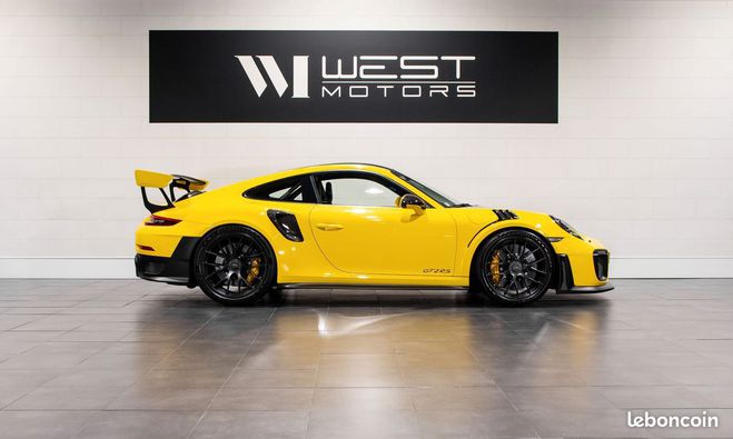 Porsche 911 991.2 GT2 3.8 700 ? Franaise Pack Weiss Jaune de 2018