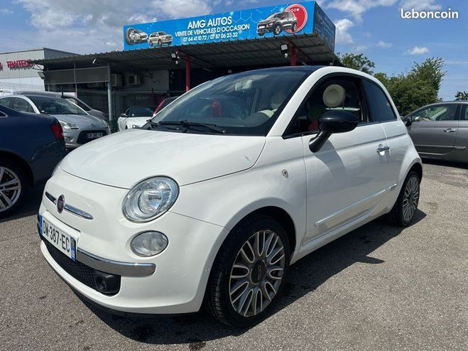 Fiat 500 club faible km distribution neuve Blanc de 2015