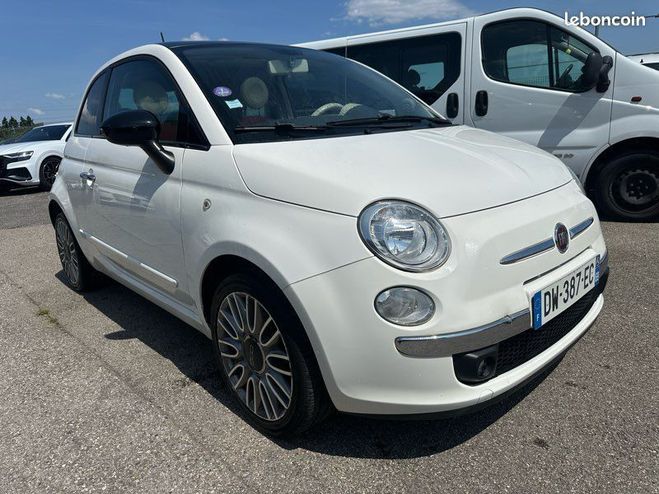 Fiat 500 club faible km distribution neuve Blanc de 2015