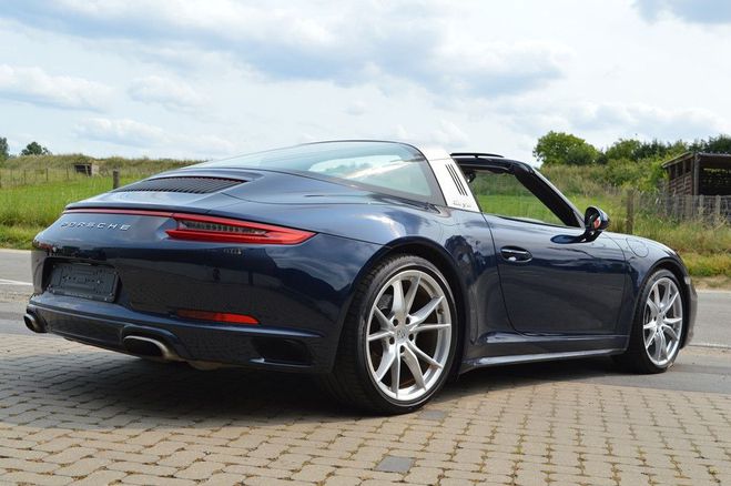 Porsche 911 991.2 Targa 4 PDK 370 1 MAIN - Superbe  bleu marine de 2017