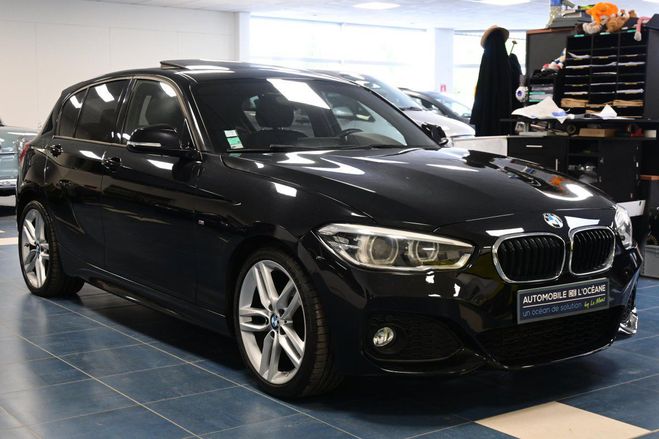 BMW Serie 1 F20 LCI 118d 150 ch M Sport A Noir de 2015
