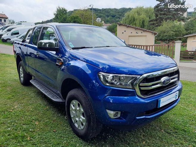 Ford Ranger 4x4 SUPER CABINE 170cv XLT Garanti 12 mo Bleu de 2019