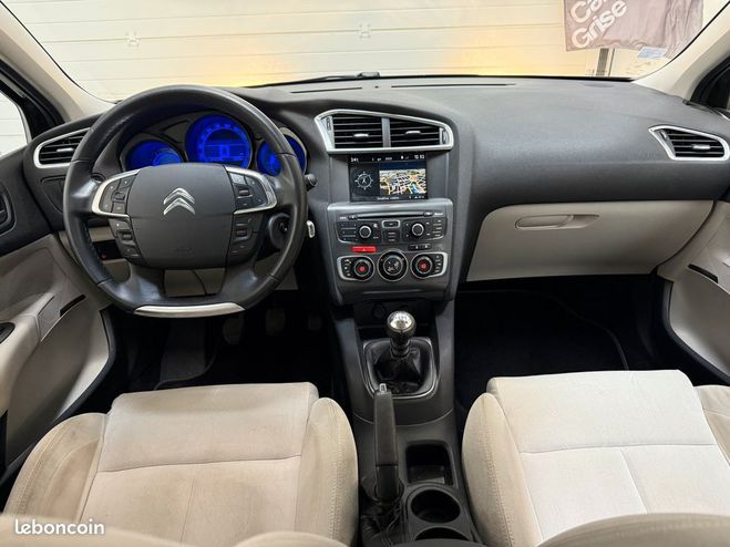 Citroen C4 1.6 HDI 112 (Gps, clim auto, rgulateur  Marron de 2012