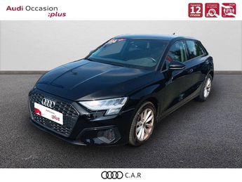  Voir détails -Audi A3 Sportback 30 TDI 116 S tronic 7 à  La Rochelle (17)