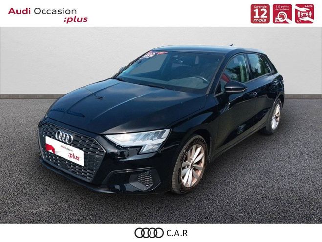 Audi A3 Sportback 30 TDI 116 S tronic 7 Noir de 2022