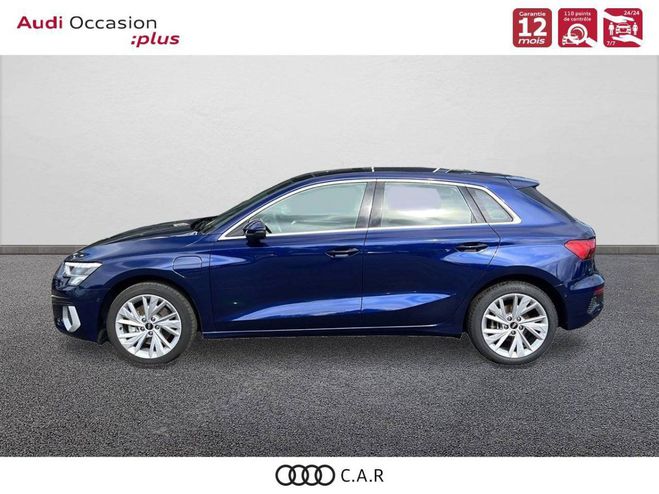 Audi A3 Sportback 40 TFSIe 204 S tronic 6 Design Bleu de 2021