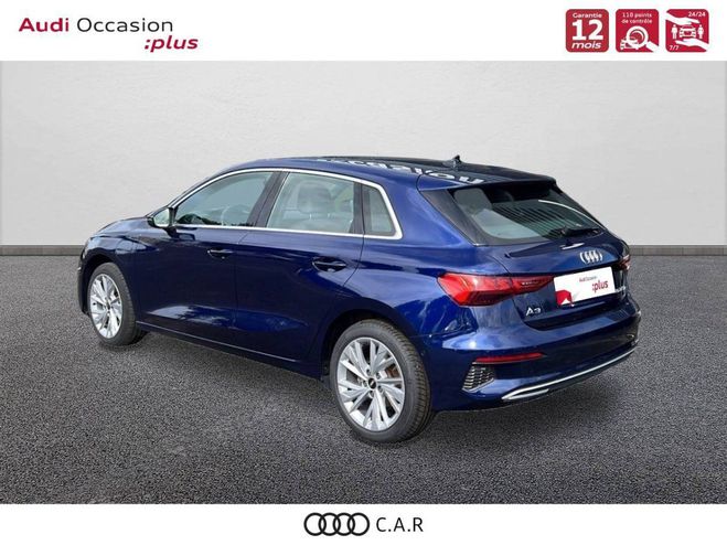 Audi A3 Sportback 40 TFSIe 204 S tronic 6 Design Bleu de 2021