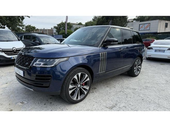 Land rover Range Rover IV (2) 5.0 V8 Supercharged 565cv SV Auto Bleu mtallis de 2020