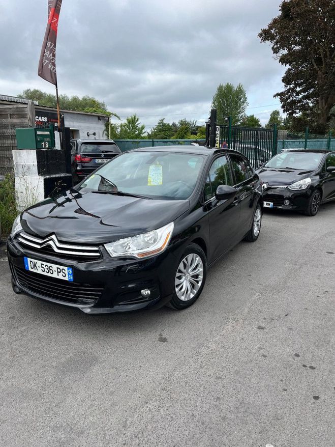 Citroen C4 1.6 HDI 112cv bote automatique Noir de 2011