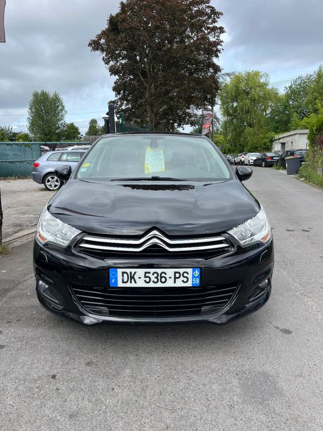 Citroen C4 1.6 HDI 112cv bote automatique Noir de 2011