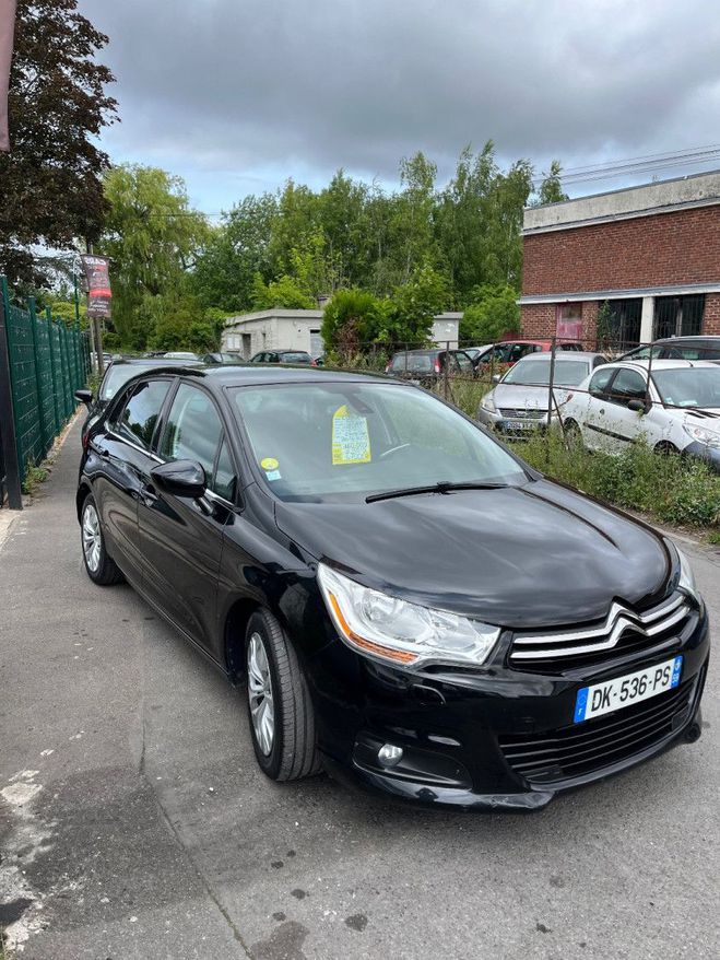 Citroen C4 1.6 HDI 112cv bote automatique Noir de 2011