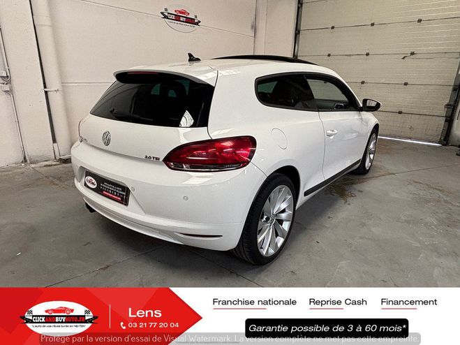 Volkswagen Scirocco 2.0 tsi 200 CV CARAT / TOIT OUVRANT / CU Blanc de 2008