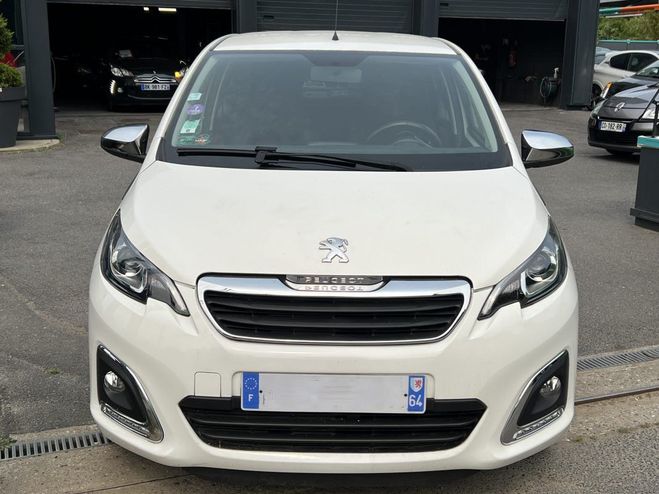 Peugeot 108 STYLE 1.0 VTI 72 Cv PREMIERE MAIN 15 700 Blanc de 2019
