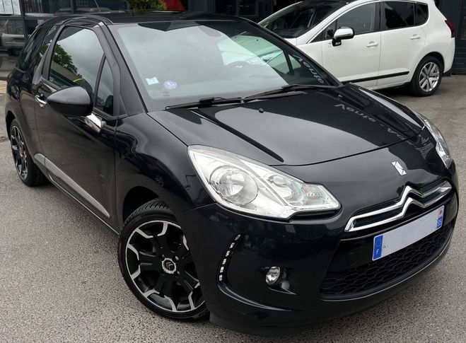 Citroen DS3 SPORT CHIC 1.6 VTI 120 Cv ECRAN GPS BLUE Noir de 2011