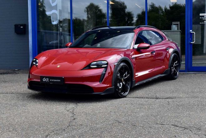 Porsche Taycan 4 CrossTurismo Pano BOSE InnoDrive 14-wa Rouge de 