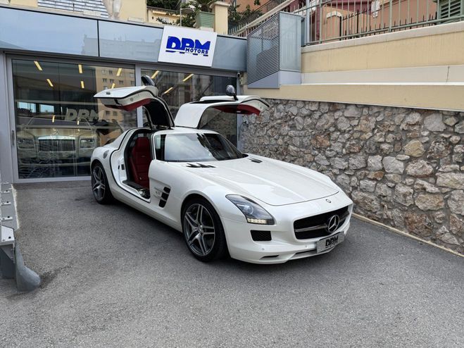 Mercedes SLS AMG 63 Coup Blanc Diamant Designo de 