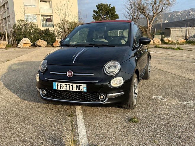 Fiat 500 C Hybride 71Ch STAR - 54 000 Kms Noir de 2020