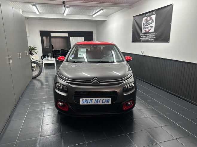 Citroen C3 1.2 PureTech 83Ch Shine - Garantie 24 mo Gris Anthracite de 2020