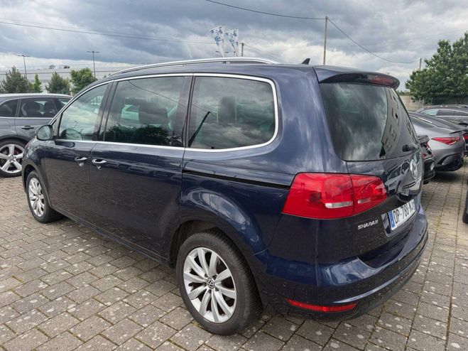 Volkswagen Sharan II 2.0 TDI 177 FAP BlueMotion Carat DSG6 BLEU de 2015