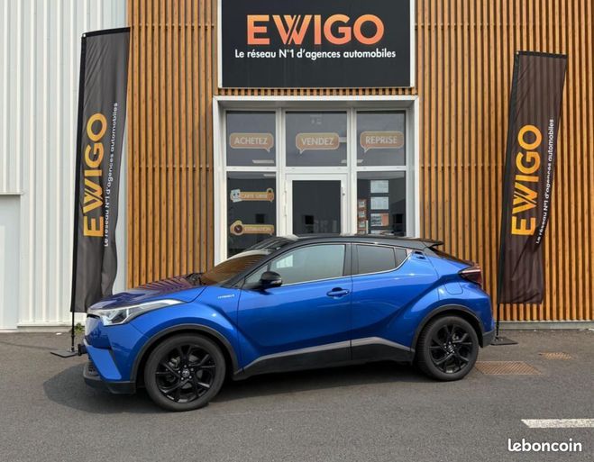 Toyota C HR 1.8 122H 100 HYBRID FULL-HYBRID GRAPHIC  Bleu de 2018