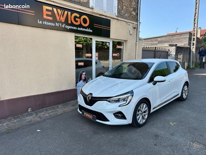Renault Clio 1.3 TCE 130Ch INTENS APPLE CARPLAY CAMR Blanc de 2019