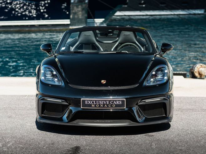 Porsche 718 BOXSTER SPYDER TYPE 982 420 CV - MONACO Noir de 2019