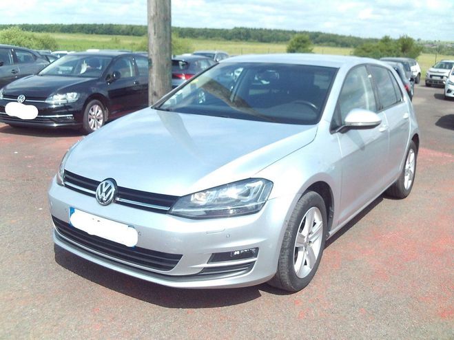 Volkswagen Golf 1.6 TDI 110CH BLUEMOTION CONFORTLINE 5 P Gris Clair Metal de 2016