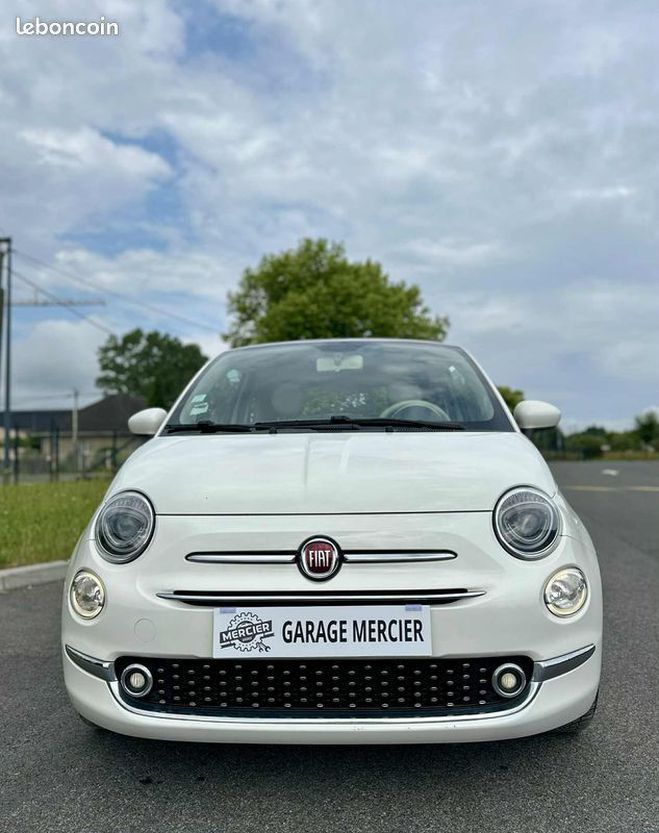Fiat 500 1.2 8V 69ch Blanc de 2017