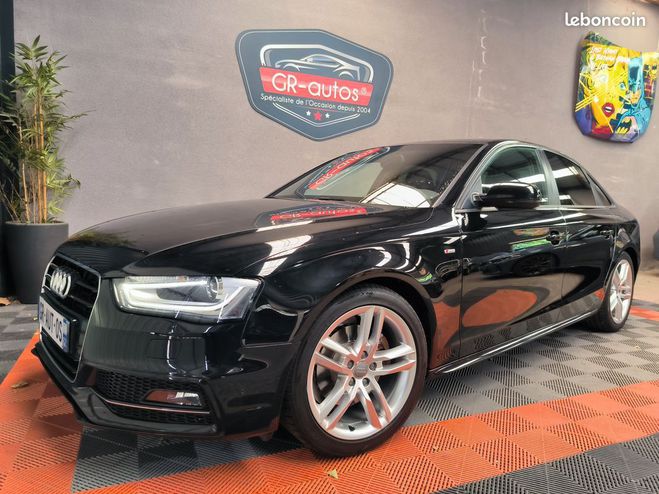 Audi A4 1.8 Tfsi 120cv S-line 73.000kms certifi Noir de 2015