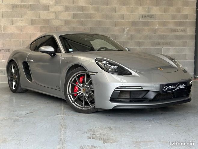 Porsche 718 Cayman GTS PACK CHRONO CHAPPEMENT SPORT Gris de 2018