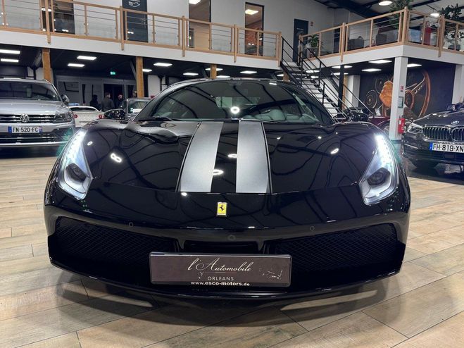 Ferrari 488 GTB V8 3.9 T 670ch Noir Mtallis de 2016
