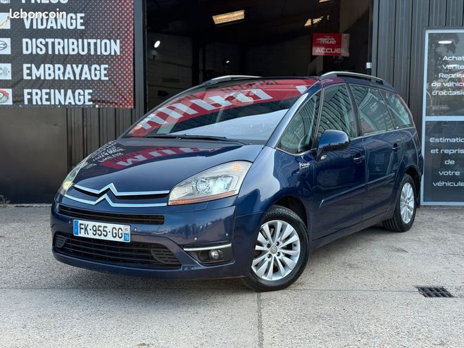 Citroen C4 Picasso grand 2.0hdi 138ch exclusive 7 places 18 Bleu de 2007