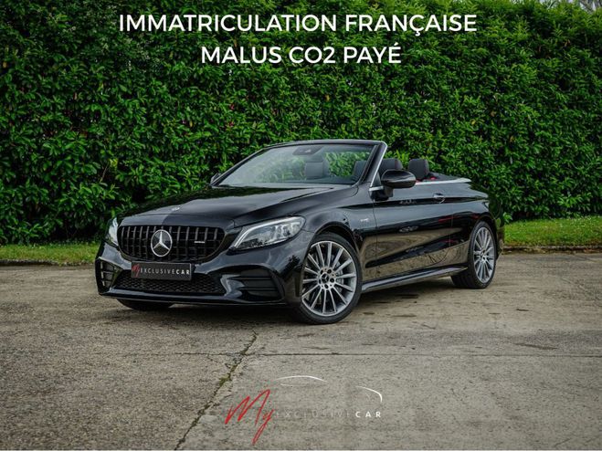 Mercedes Classe C C Cabriolet 43 3.0 390 CH AMG 4 MATIC Pe NOIR de 2019