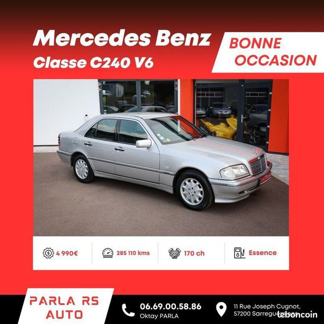 Mercedes Classe C Benz C240 V6 (202) 2.4i 170ch  de 1998